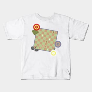 Golden Afternoon Games Kids T-Shirt